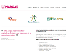 Tablet Screenshot of marcarbranding.com